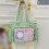 Sac transparent élégant pour sans-abri, 3 styles de-Noir 2