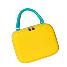 Lightweight Waterproof Toiletry Bag EVA Cosmetic Case-Yellow