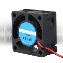 Schwarzer 4020 Lüfter 40x40x19mm 12V 0,15A mit Gleitlagerr for 3D-Druck