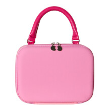 Compact Waterproof Makeup Bag For Travel With Unique-Pink