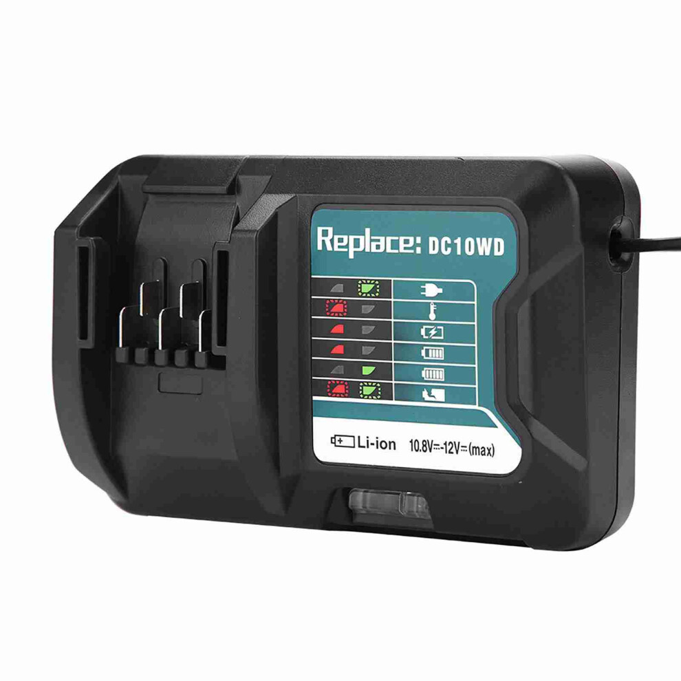 Lithium Battery Charger With Led For 10.8V/12V Makita Bl1016 Models 7651362713980