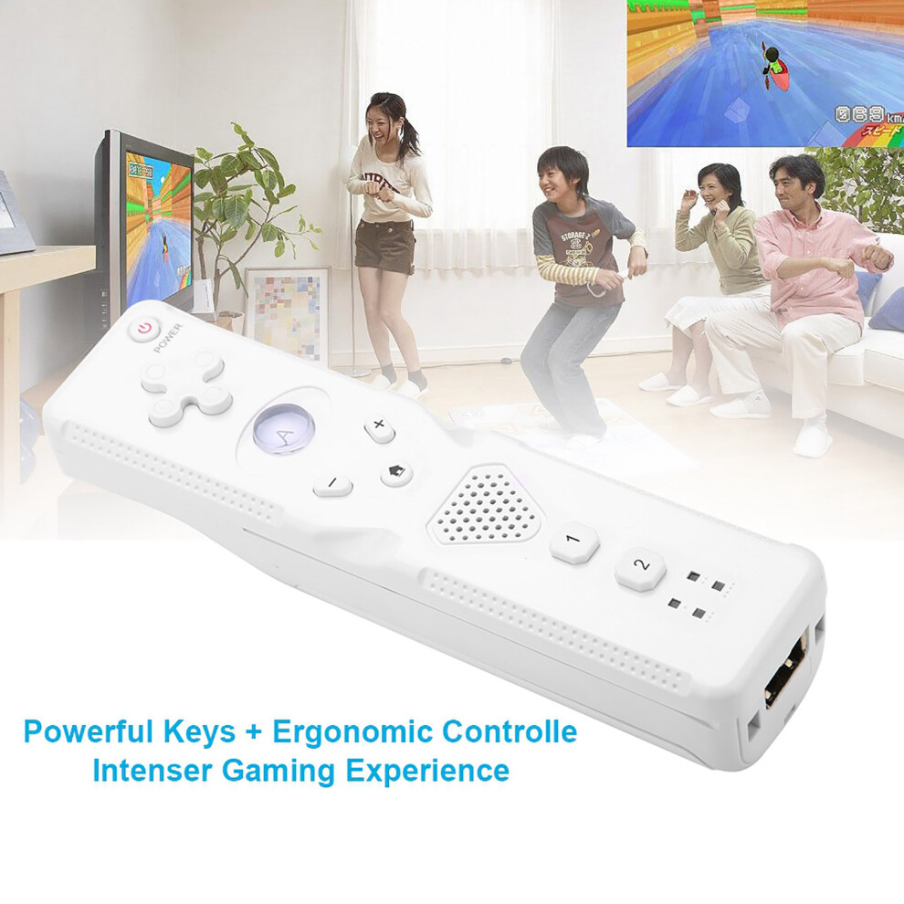 Enhanced Wii Game Console With Analog Rocker For Realistic Gameplay White 4951362714196