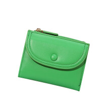 Porte-cartes moderne pour femmes, portefeuille de poche-Vert