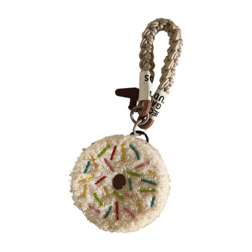 Portefeuille Miniature au Design de beignets-Barres de couleurs