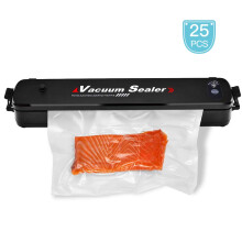 Vacuümsealer, snel vacuümverpakken voor optimale versheid, twee bedrijfsmodi voor conservering op maat.