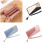 Long Wallet Purses Leather Card Holder with Zippers-Black 3