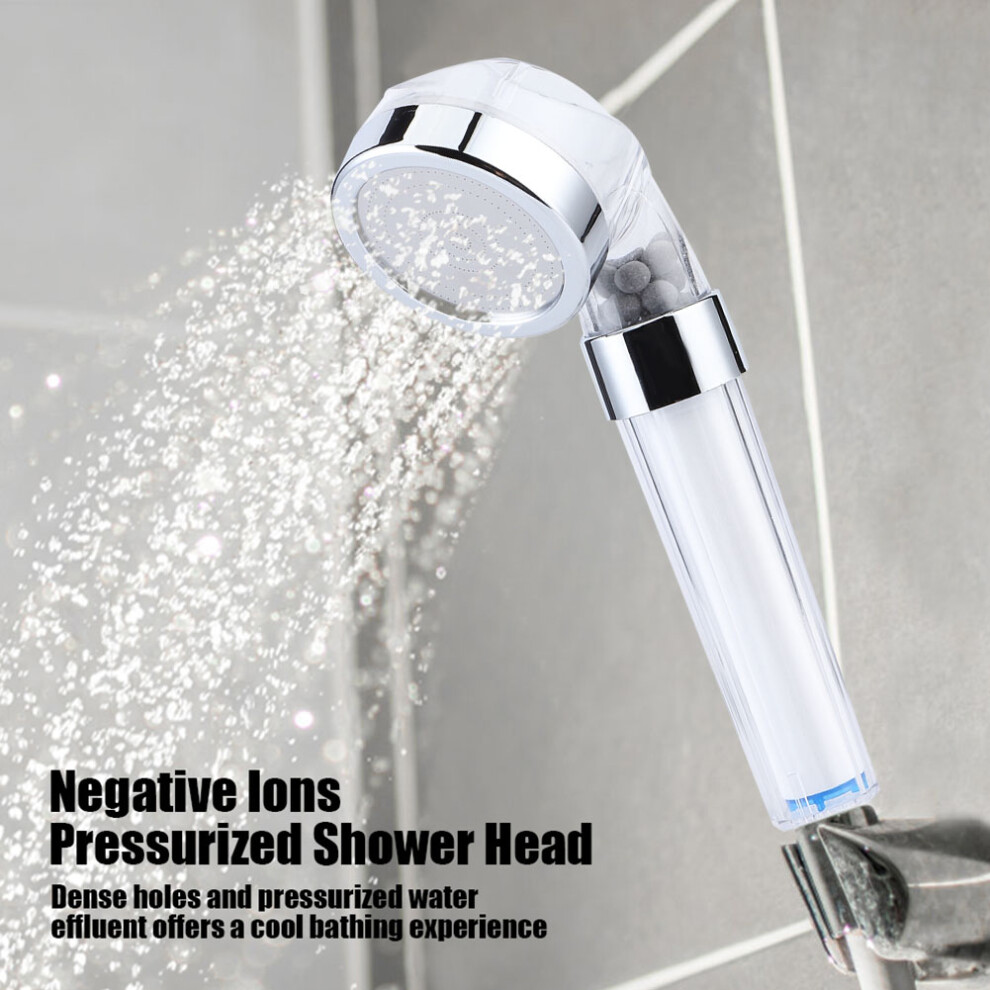 Negative Ions Handheld Shower Head With Filters, 216.3Cm, #1 8711362717339