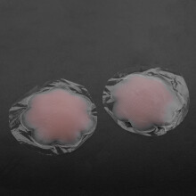 Ultra Thin Silicone Push Up Nipple Covers - Reusable & Invisible (Flower)