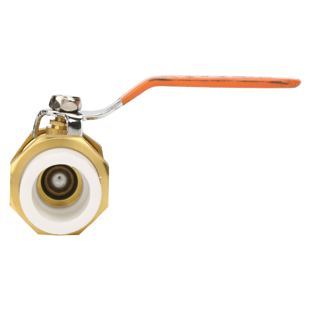 Durable Brass Pipe Ball Valve 1" Bsp Double Ppr Hot Melt Fitting Dn25 7891362719050