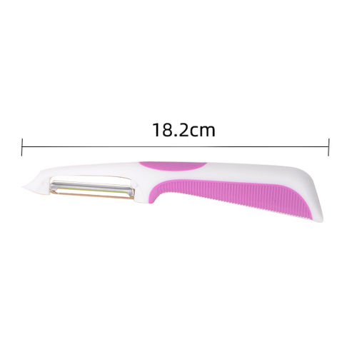 Éplucheur à légumes polyvalent, éplucheur dentelé pour une manipulation délicate, éplucheur droit pour une performance optimale, conception 1