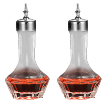 Cocktailflaskdispenser för bitter, rostfritt stål, lätt att rengöra och montera, perfekt för både hemma- och professionell bartending