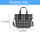 Modern Contrast Colored Shoulder Bag Spacious Organization-Pink 3