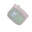 Sweet Patterned Cloth Wallet Organizer For Cards-Green yellow 1