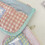Sweet Patterned Cloth Wallet Organizer For Cards-Green yellow 6