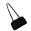 Modische Achseltasche mit Schachbrettmuster, geräumige-Schwarz 1