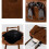 Modische Achseltasche mit Schachbrettmuster, geräumige-Schwarz 6
