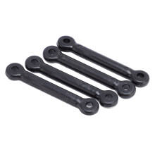 4 Stück RC Auto Verbindungsstangen Set 1/18 Kunststoff Vorder- & Hinterachsen Zubehör