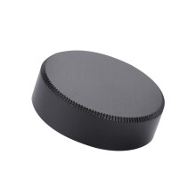 Metall 27mm CCTV-Objektiv Hinterabdeckung Kappe 5 Stück Schwarz für Überwachungskameras