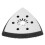 Multi Tool Sanding Pads 61pcs 90mm 6 Holes Triangle for Oscillating Devices 7