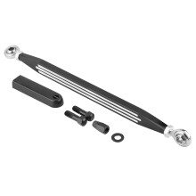 Motorrad CNC Schwarzer Schalthebel-Übertragungsgestänge Präzise CNC-geschnittenes Metall für Motorräder