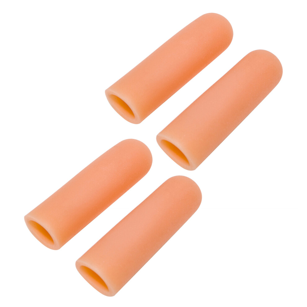4pcs Silicone Thumb Sleeves Waterproof Finger Protectors for Arthritis & Sports