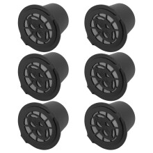 Eco-Friendly 6Pcs Refillable Coffee Capsule Filters - Durable Reusable Design