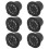 Eco-Friendly 6Pcs Refillable Coffee Capsule Filters - Durable Reusable Design 1
