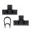 Translucent Keycaps for WASD and Arrows Keys Enhances-Black 1