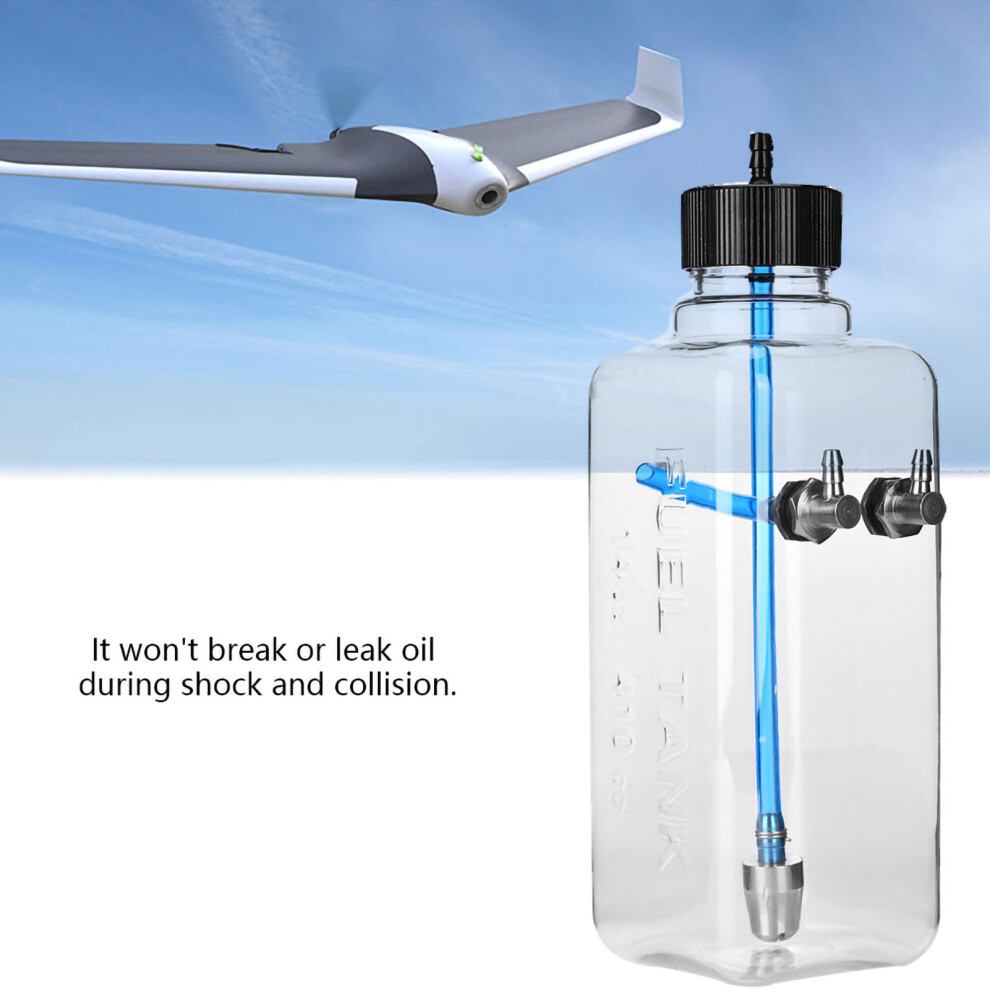 Rc Airplane 410Ml Fuel Tank - Strong Seal Cnc Cap Easy To Install 7891362721022