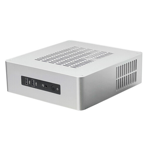 Industrial Control TA65 Mini-ITX HTPC Case Easy to-Silver