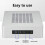 Industrial Control TA65 Mini-ITX HTPC Case Easy to-Silver 6