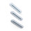 Durable 3 Pack Tri Fins and Fin Key Set Includes 3 Boxes and 3 Screws 6