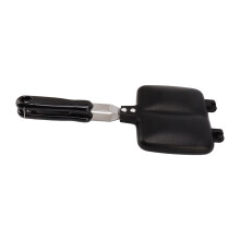 Cabo resistente ao calor e ao desgaste para cozinhar com segurança, sanduicheira portátil com frigideira antiaderente, design desmontável para