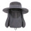Sonnenhut mit UV-Schutz, breite Krempe, Nylon, 1