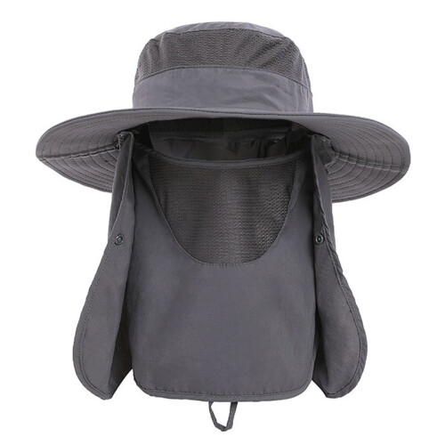 Sonnenhut mit UV-Schutz, breite Krempe, Nylon,