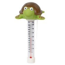 Innovatieve drijvende zwembadthermometer, duidelijke temperatuurweergave, toepasbaar in diverse situaties, gemakkelijk af te lezen, breukbestendig,