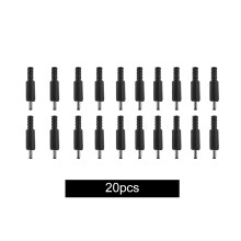 20 Stück 3,5 mm x 1,35 mm DC-Stecker Adapter Verbindungskabel