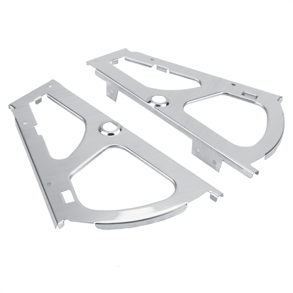 2 Pcs Stainless Steel Furniture Drawer Hinges for Cabinets & Shoe Turing Racks-image-OPC-PN56B25-NEW