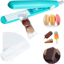 Antihaft-Verpackung für Bonbonpapier, transparente Zellophan-Halbsiegelbeutel, ideal für vielfältige Anwendungen, Heißsiegelbeutel mit