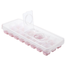 Stapelbarer Eierhalter, vielseitige Aufbewahrungsmöglichkeit für den Kühlschrank zur sicheren Aufbewahrung von Eiern (18 Eier, Rosa)