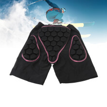 Damen-XXL-Skihosen mit Schutzpolster, 3D-Hip-Pads und dicker Schaumstoffpolsterung