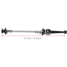 Titanstahllegierung Fahrrad Schnellspanner 130 mm Schwarz für Mountain- und Rennräder