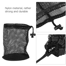 Golf Pouch with Mesh Nets Nylon Carrier for 50 Golf Balls Storage Holder