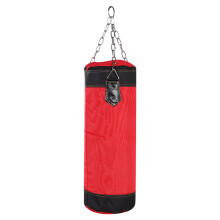 Empty Boxing Sandbag with Chain, 0.6m-1.2m, Red/Green