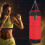 Empty Boxing Sandbag with Chain, 0.6m-1.2m, Red/Green 5