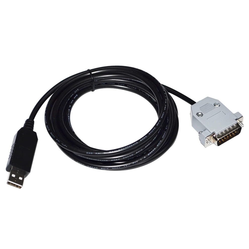 USB To DSub 15Pin DB15 Male Adapter RS232 RS485 Serial Cable 1.8m For Peristaltic Pump To PC-image-OPC-PN56BYW-NEW