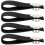 4Pièces Sangles Chinstrap Casque Hockey Détachable Polyester Noir 3