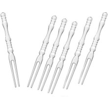 Furculițe elegante de unică folosință pentru cocktailuri, accesoriile perfecte pentru petreceri de neuitat, de unică folosință, din plastic,