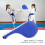 Children's Blue Kick & Punch Pad - Strong PU Surface & Dense Padding 6