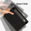 Styluses Organiser PU Leather Protective Cover-Light Grey 7